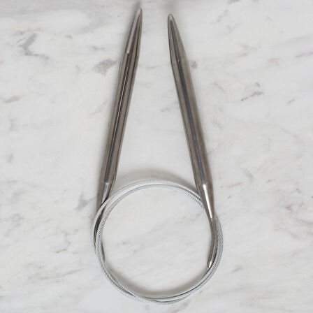 Loren Crafts 10 mm Çelik Misinalı Şiş 100 cm