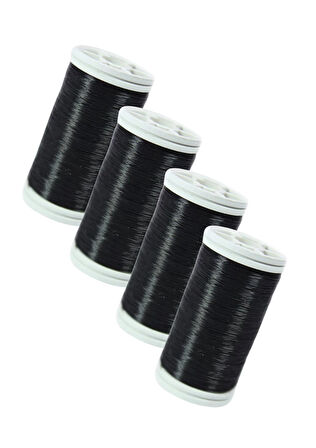 Hayalet İp 100 metre Siyah 4 Adet