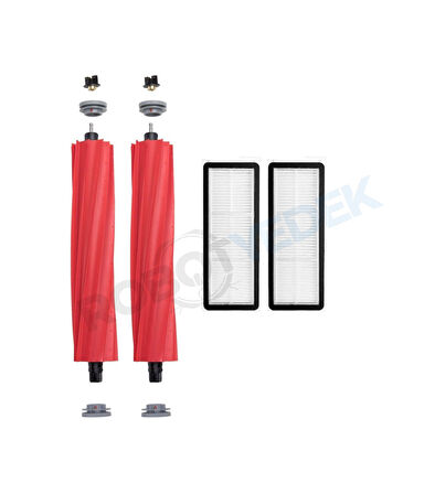 Roborock QRevo L Uyumlu Ana Fırça ve Hepa Filtre-4 Parça