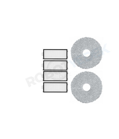 Roborock Q Revo Master Uyumlu Hepa Filtre ve Mop-6 Parça