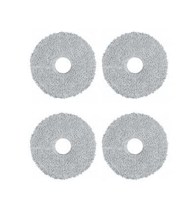 Roborock Q Revo Master Uyumlu 4 Adet Mikrofiber Mop Bez