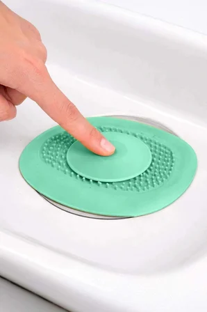 TİNEKE Kademeli Silikon Lavabo Tıkacı Koku Önleyici Gider Tıpası – Banyo Mutfak Gider Kapatıcı