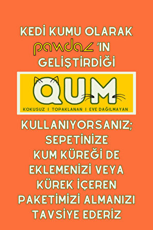 pawdaz Qum Küreği - Büyük delikli büyük kum küreği- Mavi ( İri taneli kedi kumları için)