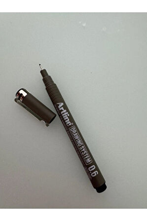 Çizim Kalemi 0.6 MM Siyah (3 adet)