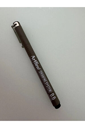 Çizim Kalemi 0.6 MM Siyah (3 adet)