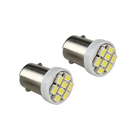 T11 Ba9s T4w Led Cob Ampul (Beyaz) 2 ADET