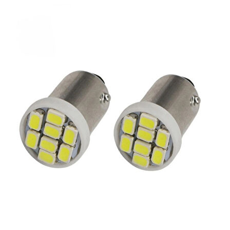 T11 Ba9s T4w Led Cob Ampul (Beyaz) 2 ADET