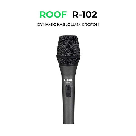 ROOF R-102 600 Ohm MİKROFON (Dinamic)