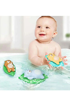 Bebek Banyo Oyuncak Ayı Karikatür Banyo Oyuncakları Çocuklar Oynayan Küvet Oyuncağı