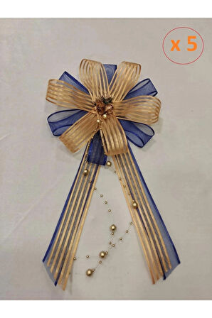 Gelin Damat Bohça Çeyiz Valiz Süsü 5 Adet