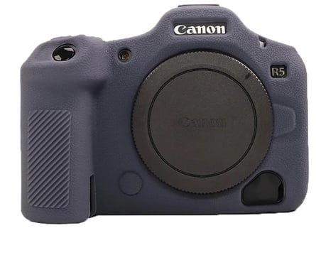 Mettzchrom Canon R5 MARK II Uyumlu Silikon Koruyucu Kılıf 7 farklı renk Seçeneği