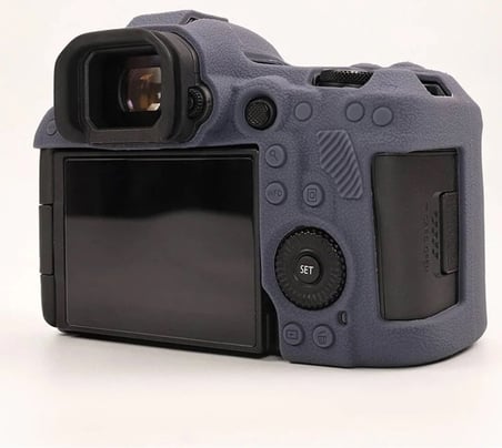 Mettzchrom Canon R5 MARK II Uyumlu Silikon Koruyucu Kılıf 7 farklı renk Seçeneği