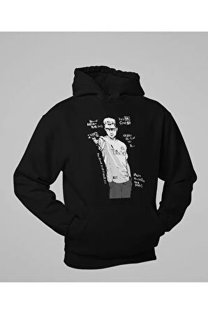 Tasarım Yusuf Dikeç Baskılı Unisex Oversize Hoodie