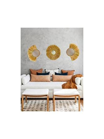 Rafya Taşlı Kapı Duvar Dekor Süsü