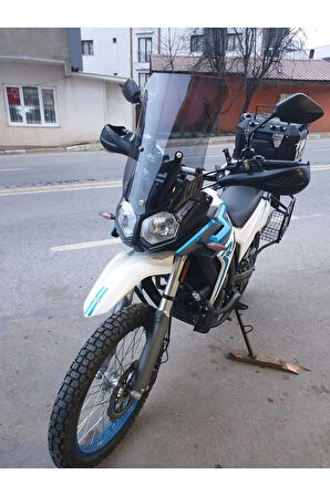 MOTOCAM Voge Rally 250 Siperlik Ön Cam 2022-2025 Model 51cm Füme Renkli 4mm