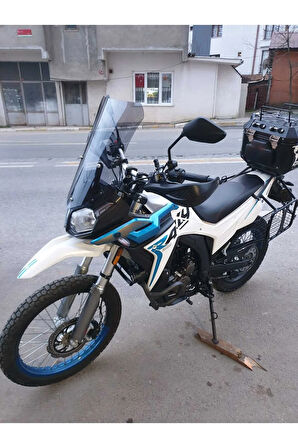 MOTOCAM Voge Rally 250 Siperlik Ön Cam 2022-2025 Model 51cm Füme Renkli 4mm