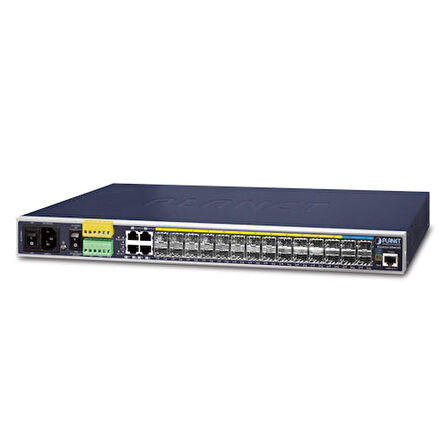 Endüstriyel Tip Yönetilebilir Ethernet Switch (Industrial Managed Ethernet Switch)&lt;br&gt;
L3&lt;br&gt;
14-Port 100/1G SFP (4 adet TP+ Paylaşımlı)&lt;br&gt;
10-Port 1G/2.5G SFP+&lt;br&gt; 
4-Port 10