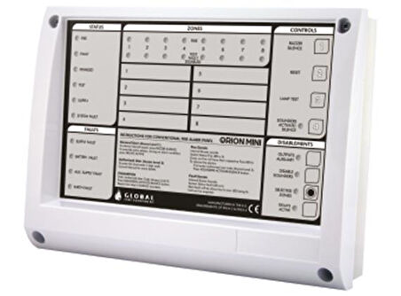 ORION1 1 Zonlu Yangın Algılama Paneli (Ufak Kasa)