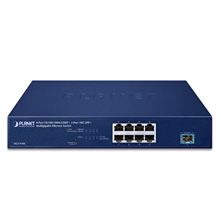 Yönetilemeyen Gigabit Switch (Unmanaged Gigabit Switch)&lt;br&gt;
8-Port 10/100/1000/2500T&lt;br&gt;
1-Port 10GBASE-X SFP+ yuva