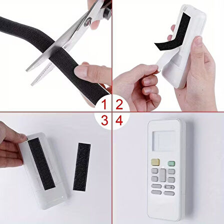 Cırt Cırt Bant Arkası Yapışkanlı 20mmx5mt (takım) Siyah