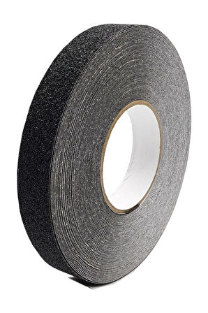 5 Adet Merdiven Ve Zemin Kaydırmaz Kaymaz Bant 25 mm x25 mt Siyah