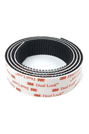 3M Sj3550 25mm x 4mt Siyah Dual Lock Cırt Bant