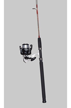 Hazır Olta Seti Takımı Tekne Ve Bot Için 150 Cm Silikon Kamış 6000'lik Makina