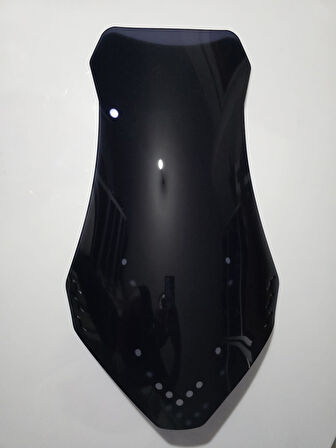MOTOCAM Regal Raptor XSUV 250 Siperlik Ön Cam 2022-2025 Model 65cm Siyah Renkli