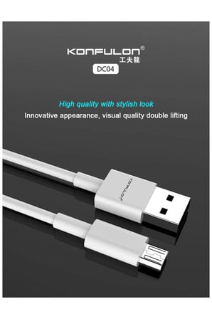 Dc04 Süper Hızlı Micro Usb Kablo 1M 2A