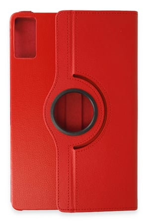 Pad 6 Kılıf 360 Tablet Deri Kılıf - Kırmızı