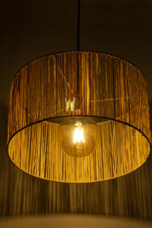 Bambu Avize Rattan Sarkıt: OPAL