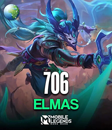 Mobile Legends Bang Bang 706 Elmas Global ve TR