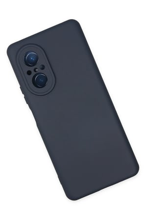 Nova 9 Se Kılıf Nano Içi Kadife Silikon - Lacivert