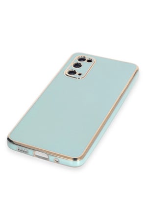 Galaxy S20 Kılıf Volet Silikon - Açık Yeşil