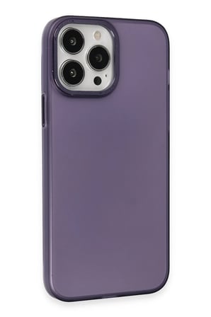 Iphone 15 Pro Max Kılıf Modos Metal Kapak - Derin Mor