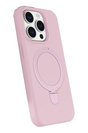Iphone 14 Pro Max Regal Magsafe Standlı Kapak - Açık Pembe