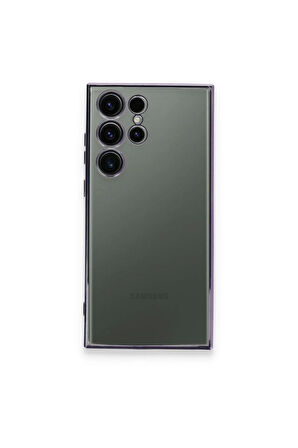 Galaxy S24 Ultra Uyumlu Kılıf Razer Lensli Lens Korumalı Silikon Kapak