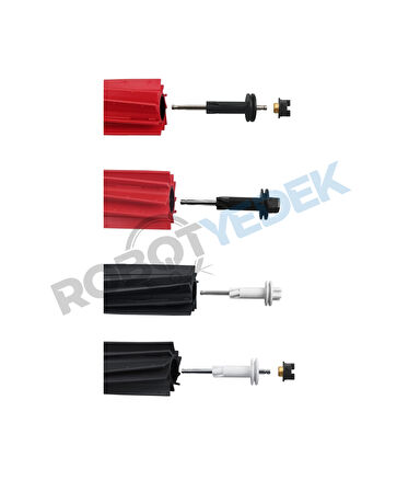 Roborock Q5 Pro, Q5 Pro Plus Uyumlu Yedek Fırça Hepa Filtre Mop Seti-10 Parça