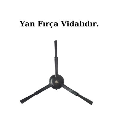Roborock Q5 Pro, Q5 Pro Plus Uyumlu Yedek Ana Fırça Takımı ve Yan Fırça-4 Parça