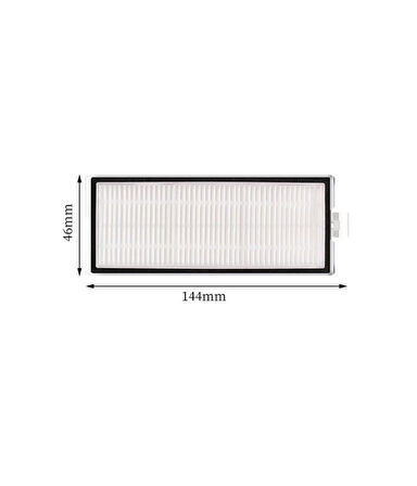 Roborock Q7 Max, Q7 Max Plus Uyumlu Yedek Fırça Hepa Filtre Mop Seti-6 Parça