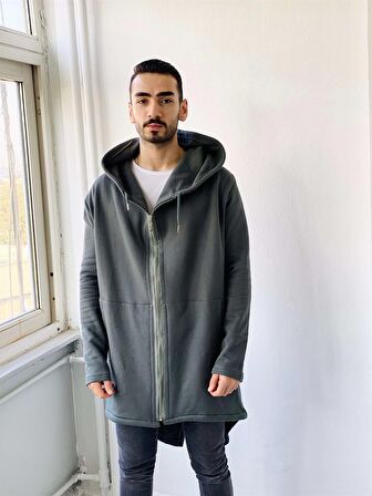 Retrobird Long Sweatshirt Erkek Çağla