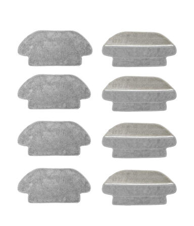 Viomi V3 Uyumlu Yedek Mop Fiber Paspas 8 Adet