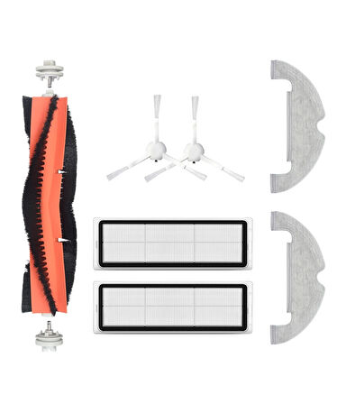 Dreame Bot D10 Plus Uyumlu Yedek Fırça Filtre Mop-7 Parça