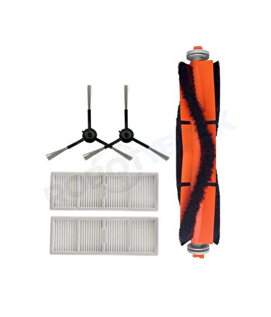 Philips 7000 Serileri ile Uyumlu Yedek Fırça Hepa Filtre Seti-5 Parça