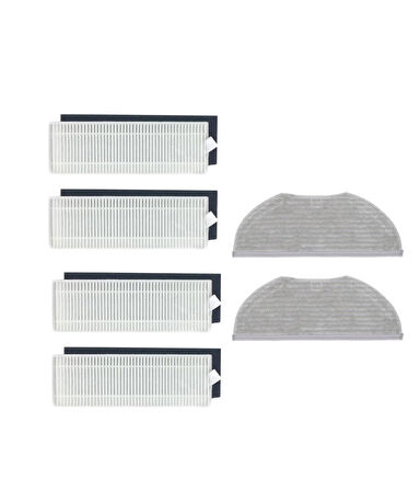 Viomi V3 Max Uyumlu Yedek Mop ve Hepa Filtre-6 Parça