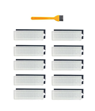 Viomi V3 Max Uyumlu Yedek Hepa Filtre ve Temizleme Fırçası-11 Parça