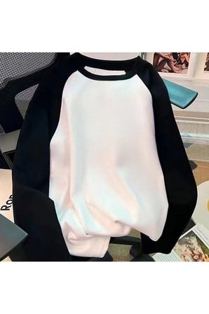 Rock Star Baskılı Reglan Uzun Kollu Baskılı Beyaz T-Shirt