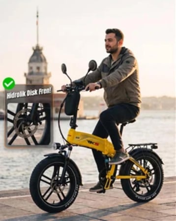 RKS RD8 PREMIUM ELEKTRİKLİ BİSİKLET
