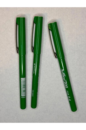 200 Fineliner 0.4mm Keçe Uçlu Kalem ( 3 Adet)