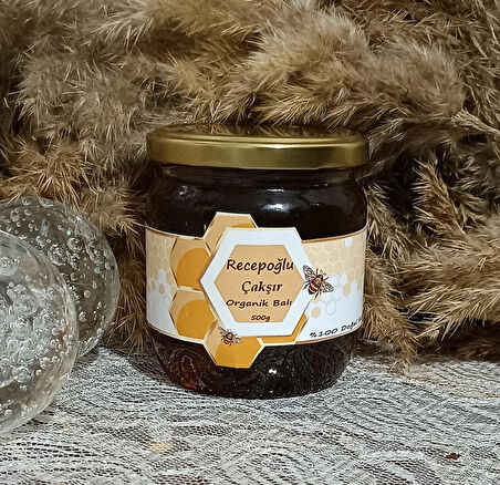 Çakşır Doğal Süzme Katkısız Bal Cam Kavanoz 500 G